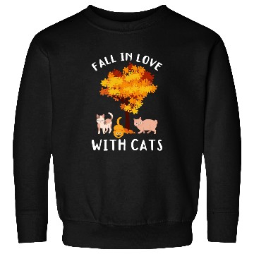 Discover Fall Women Cat Lover Autumn Sweatshirts