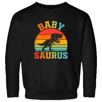 Discover Babysaurus Newborn Baby Dinosaur Baby Saurus Baby Sweatshirts