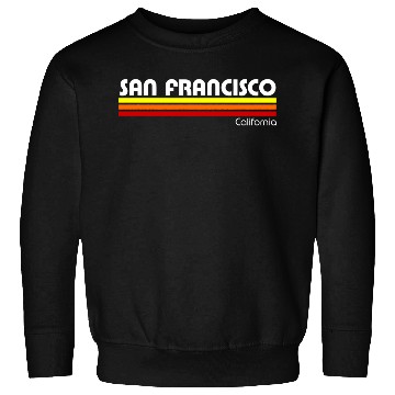 Discover San Francisco California Retro Sweatshirts