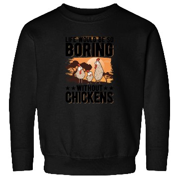 Discover Chickens Gift Farmer Chicken Coop Sweatshirts