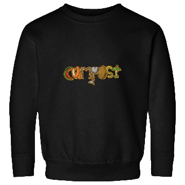 Discover Organic Farming Composting Sweatshirts