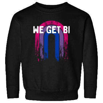 Discover We Get Bi Bisexual LGBTQ Bi Pride LGBT Positivity Sweatshirts