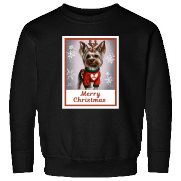 Discover Sweet lucky doggy (Yorkshire terrier) Sweatshirts