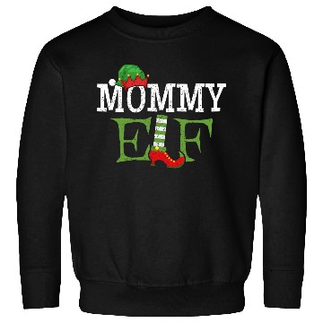 Discover Mommy Christmas Elf Holiday Sweatshirts