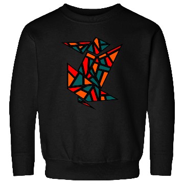 Discover Abstract Stained Glass Sweatshirts