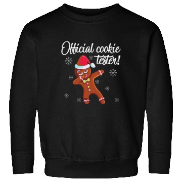 Discover Official Christmas Cookie Tester Sweatshirts