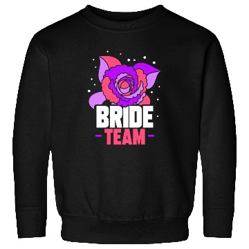 Discover Bride Team Wedding Bachelorette Party Cute Sweatshirts
