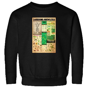 Discover Gardening Knowledge Poster, Gardening Poster Sweatshirts