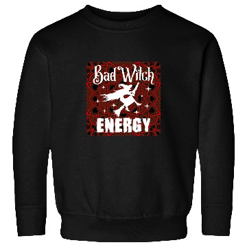 Discover Witchy Quote Bad Witch Celtic Mandala Sweatshirts