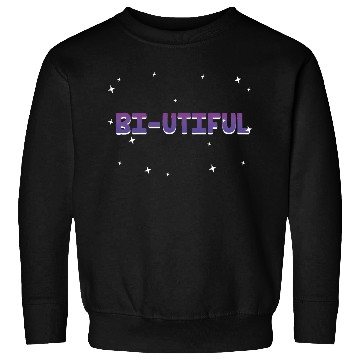 Discover Bi-Utiful Bisexual Positivity Bi Pride Positive Sweatshirts