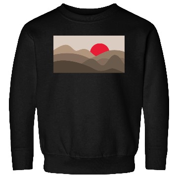 Discover Minimalist Sun Coffee Brown Sweatshirts
