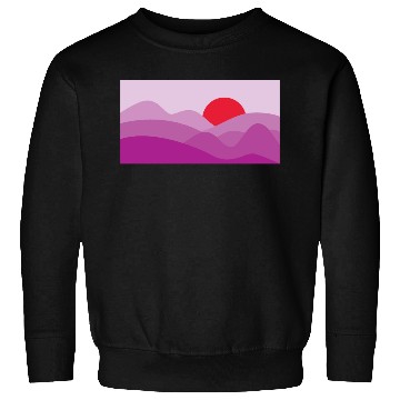 Discover Minimalist Sun Fandango Purple Sweatshirts