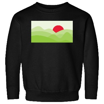 Discover Minimalist Sun Light Green Sweatshirts