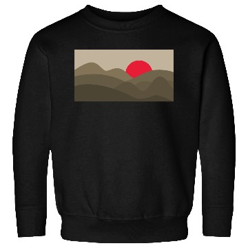 Discover Minimalist Sun Peanut Brown Sweatshirts