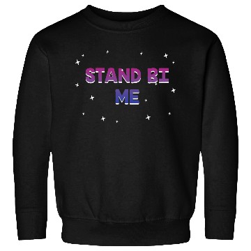 Discover Stand Bi Me Bisexual LGBTQ Bi Pride LGBT Couples Sweatshirts
