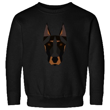 Discover Doberman geometrical Sweatshirts