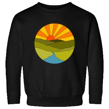 Discover Sunrise geometrical Sweatshirts