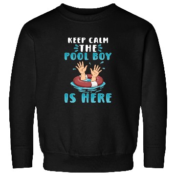 Discover Swimmer Scuba Diving Pool Boy Water Sport Sweatshirts