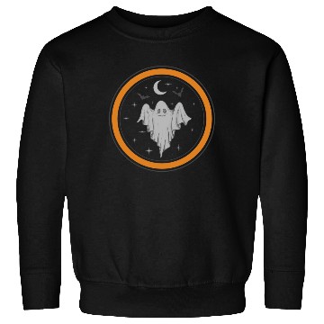 Discover Halloween Theme Cute Ghost Bat Coffee Lover Mug Sweatshirts