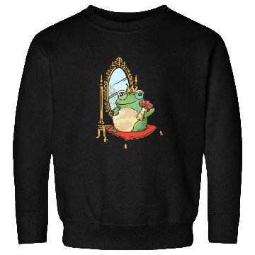 Discover Classy Royalty Prince Toad Frog Amphibian Sweatshirts
