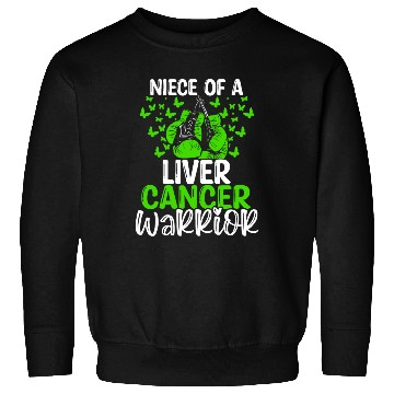 Discover Liver Cancer Awareness Niece Aunt Uncle Sweatshirts