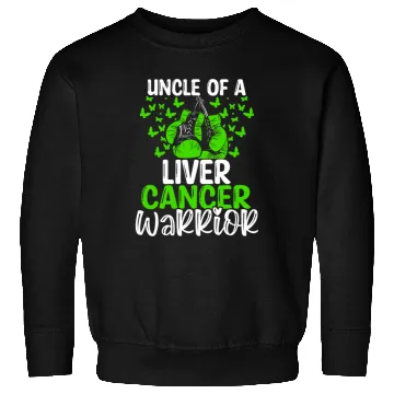 Discover Liver Cancer Awareness Uncle Nephew Niece Sweatshirts