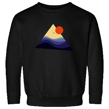 Discover Triangle Sunset Sweatshirts