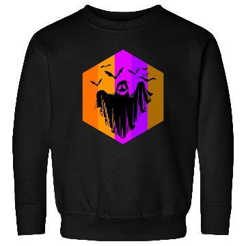 Discover Halloween Theme Cute Ghost Bat Coffee Lover Mug Sweatshirts