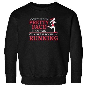Discover Running Runner Half Marathon Girl Sweatshirts