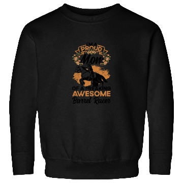 Discover Barrel Racing Rodeo Equestrian Horse Barrel Racer Sweatshirts