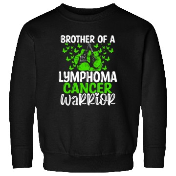 Discover Lymphoma Cancer Awareness Brother Twins Sibling Sweatshirts