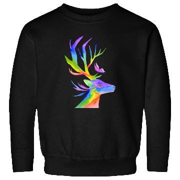 Discover Deer and Butterfly Sweatshirts