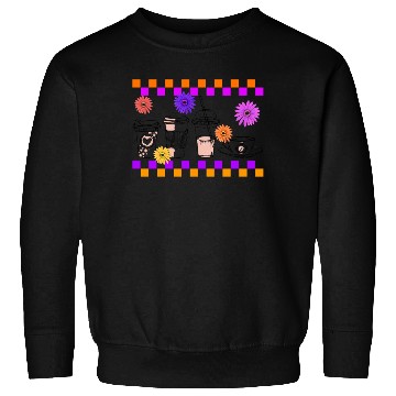Discover Halloween Sweatshirts, Cute Halloween Coffee Latte