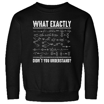 Discover Funny Chemistry For Science Teachers & Math Nerds Sweatshirts