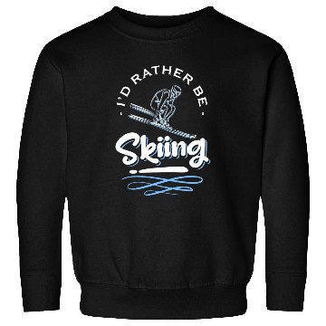Discover Winter Sports Winter Ski Slope Sweatshirts