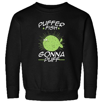 Discover Funny Blowfish Lover Balloonfish Puffer Fish Sweatshirts