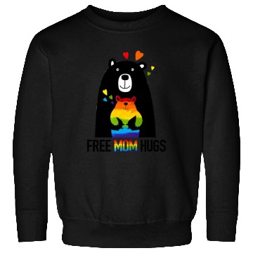 Discover Bear free mom hugs Sweatshirts
