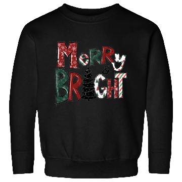 Discover Merry And Bright Sweatshirts | Merry Christmas 2022