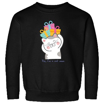 Discover Modern Cat Mom Sweatshirts