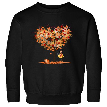 Discover Autumn Girl Sweatshirts