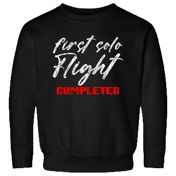 Discover First Solo Flight Completed 3 Sweatshirts