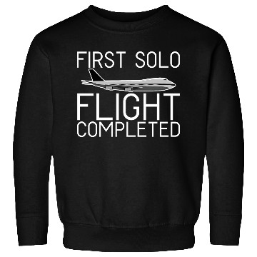 Discover First Solo Flight Completed 4 Sweatshirts
