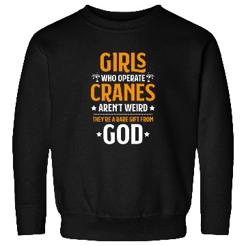 Discover Crane Operator Crane Driver Heavy Equipment Sweatshirts