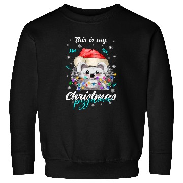 Discover Winter Christmas Pyjama Hedgehog Sweatshirts