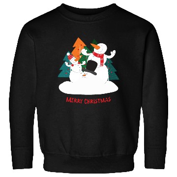Discover Merry Christmas Snowman Sweatshirts