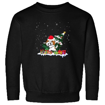 Discover Saint Bernard Christmas Dabbing Santa Xmas Pajama Sweatshirts
