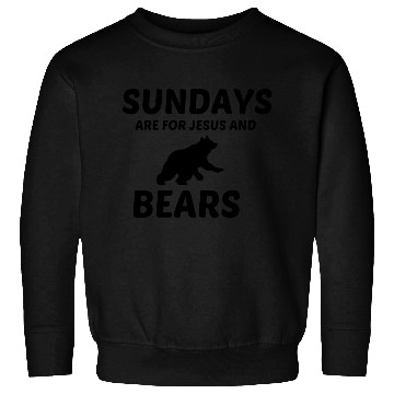 Discover BEARS AND JESUS SUNDAY Sweatshirts