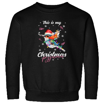 Discover Winter Christmas Pyjama Hummingbird Sweatshirts