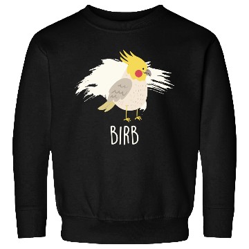 Discover Birb Yellow Cockatiel Bird Sweatshirts