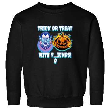 Discover Trick or Treat with F(r)iends! Vampire & Pumpkin W Sweatshirts